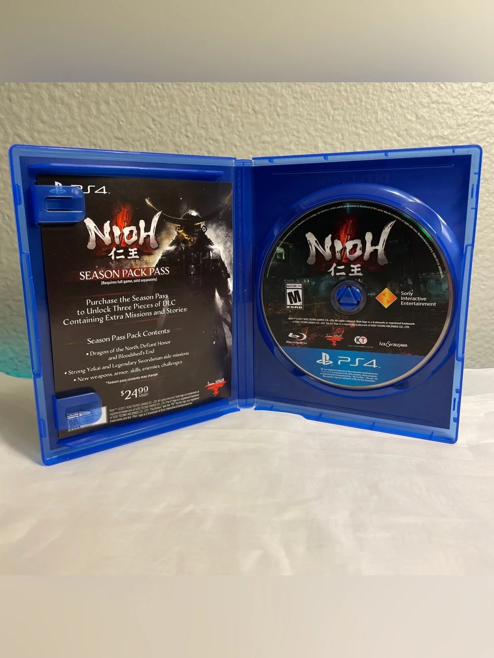 Sony nioh playstation